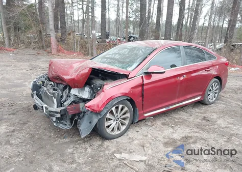 2015 Hyundai Sonata Sport из США, поврежденный, VIN 5NPE34AF5FH207731